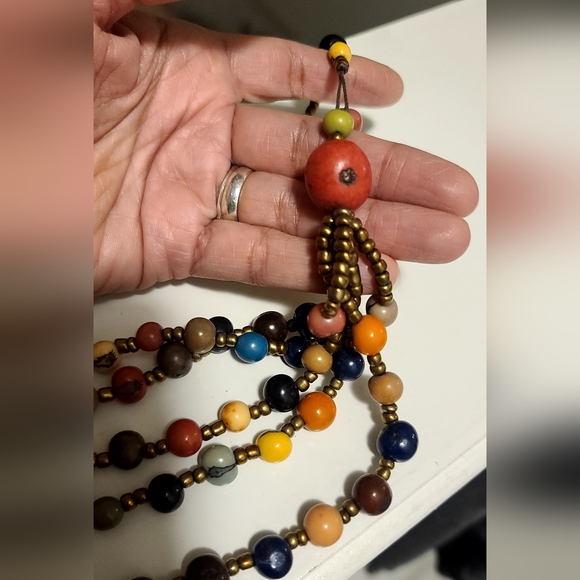 Handcrafted Acai Seed Organic Necklace - Picture 9 of 14